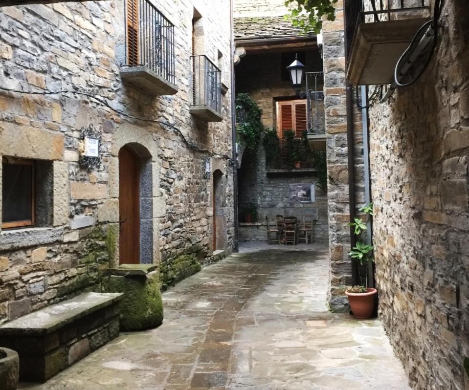 Casa Encuentra, En El Pirineo Al Lado De Ainsa Pensionat El Pueyo de Araguás Eksteriør billede