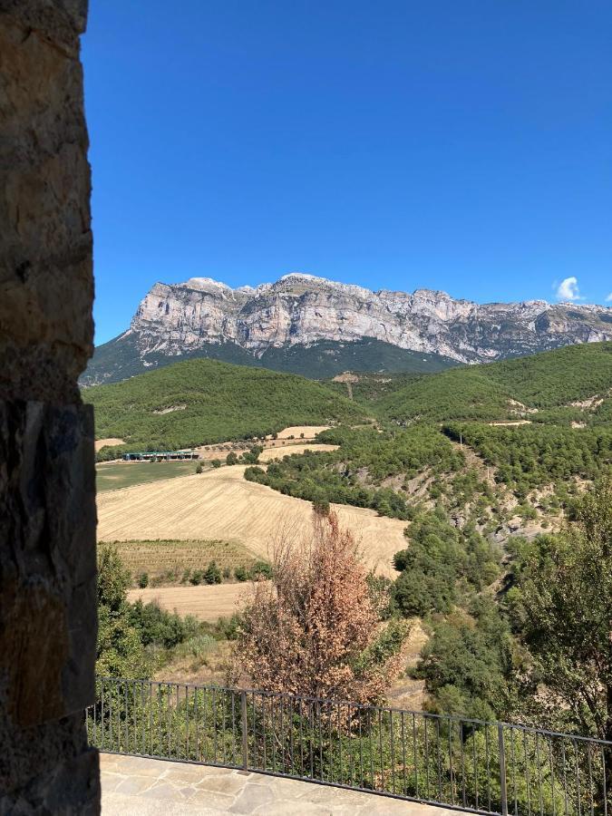 Casa Encuentra, En El Pirineo Al Lado De Ainsa Pensionat El Pueyo de Araguás Eksteriør billede