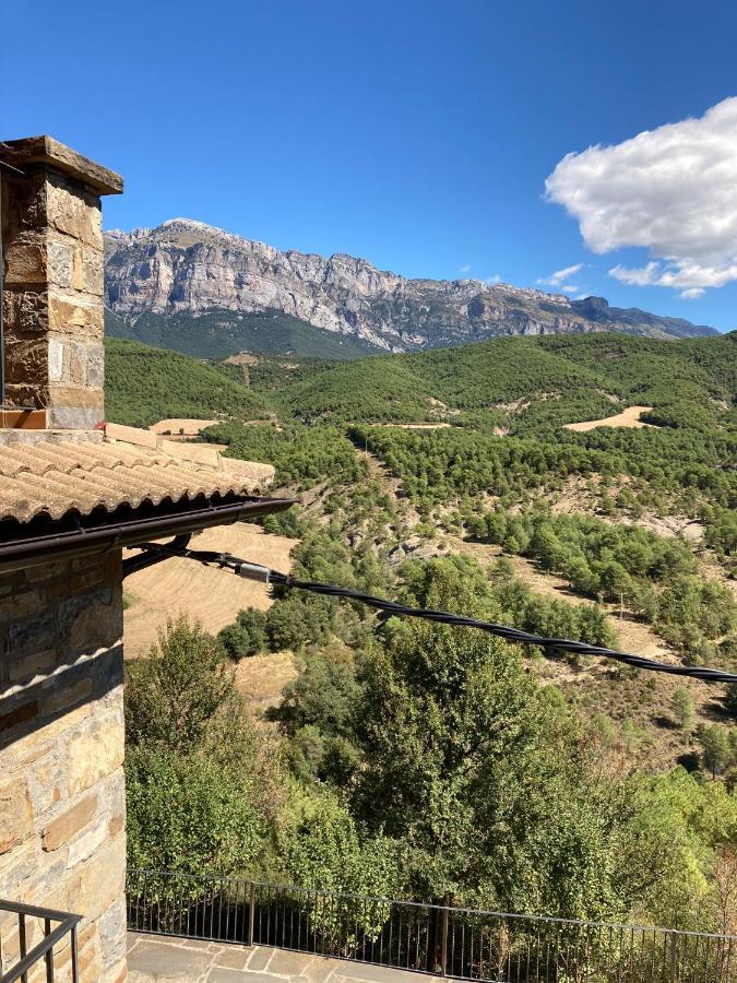 Casa Encuentra, En El Pirineo Al Lado De Ainsa Pensionat El Pueyo de Araguás Eksteriør billede