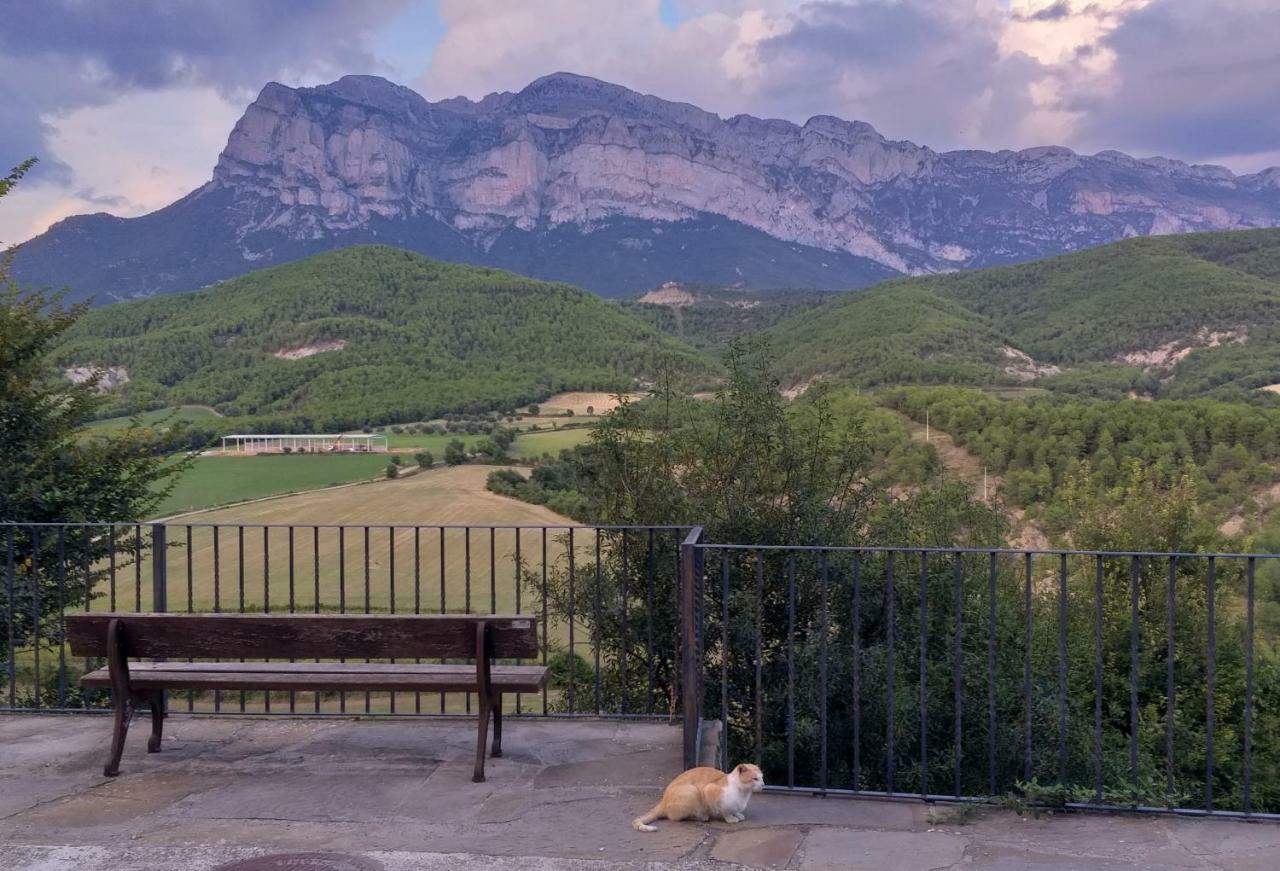 Casa Encuentra, En El Pirineo Al Lado De Ainsa Pensionat El Pueyo de Araguás Eksteriør billede